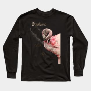 Balance in life - Flamingo Long Sleeve T-Shirt